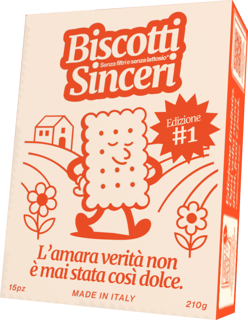 Confezione Biscotti Sinceri edizione limitata